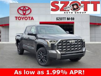 New 2025 Toyota Tundra Platinum image 1