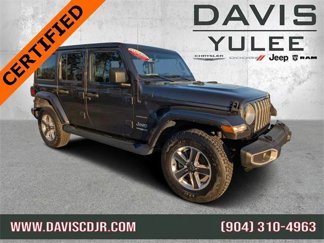 Certified 2022 Jeep Wrangler Unlimited Sahara image 1