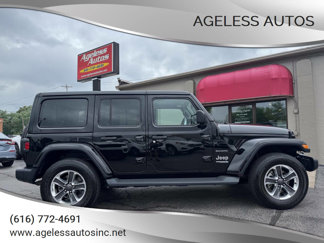 Used 2020 Jeep Wrangler Unlimited Sahara image 1