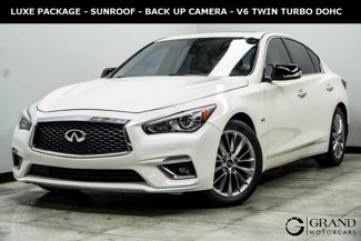 Used 2019 INFINITI Q50 Luxe w/ Essential Package (3.0T Luxe) image 1