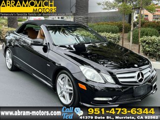 Used 2012 Mercedes-Benz E 550 Cabriolet w/ Appearance Pkg image 1
