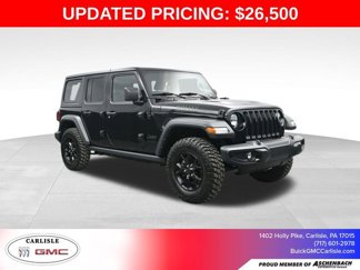 Used 2021 Jeep Wrangler Unlimited Sport image 1