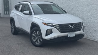 Used 2022 Hyundai Tucson Blue image 1