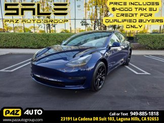 Used 2023 Tesla Model 3 Standard Range image 1