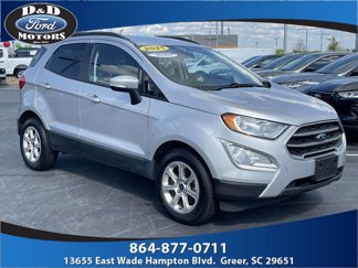 Used 2021 Ford EcoSport SE image 1