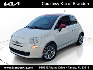 Used 2017 FIAT 500 Pop w/ Red Roof & Mirror Cap Package image 1