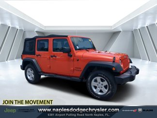 Used 2015 Jeep Wrangler Unlimited Sport w/ Quick Order Package 24S image 1