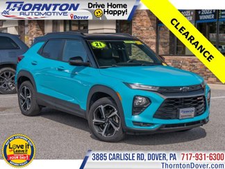 Used 2021 Chevrolet TrailBlazer RS w/ Sun and Liftgate Package image 1