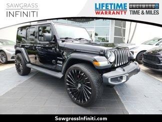 Used 2018 Jeep Wrangler Unlimited Sahara image 1