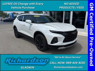 Certified 2022 Chevrolet Blazer LT w/ LPO, Black Grille Bar Package image 1