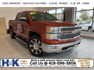 Used 2015 Chevrolet Silverado 1500 LTZ w/ Texas Edition, 1LZ Trim image 1