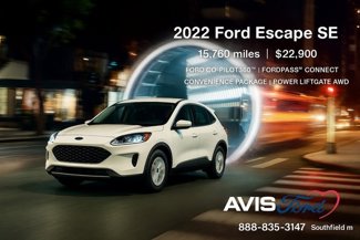 Used 2022 Ford Escape SE image 1
