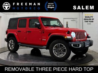 Used 2018 Jeep Wrangler Unlimited Sahara w/ Dual Top Group image 1