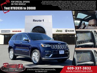 Certified 2017 Jeep Grand Cherokee Summit image 1