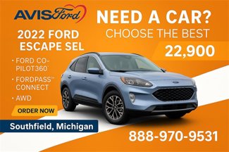 Used 2022 Ford Escape SEL image 1