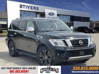 Used 2020 Nissan Armada Platinum w/ Captain's Chairs Package image 1