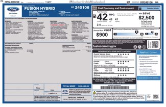 Used 2019 Ford Fusion SE image 1