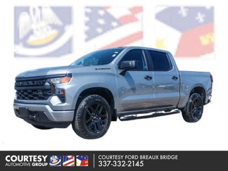 Used 2025 Chevrolet Silverado 1500 Custom w/ Turbomax Blackout Package image 1