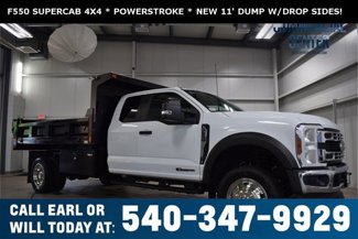 Used 2024 Ford F550 4x4 SuperCab Super Duty video 1