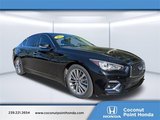 Used 2022 INFINITI Q50 Luxe w/ Cargo Package image 1