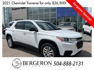 Used 2021 Chevrolet Traverse LS image 1