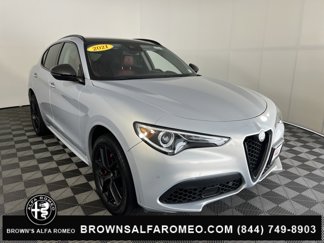 Used 2021 Alfa Romeo Stelvio Ti w/ Nero Edizione image 1