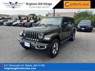 Certified 2021 Jeep Wrangler Unlimited Sahara w/ Dual Top Group image 1