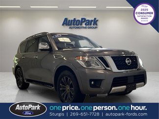 Used 2017 Nissan Armada Platinum w/ Interior Lighting Package image 1