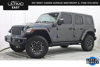 Used 2021 Jeep Wrangler Unlimited Rubicon 4xe w/ Steel Bumper Group image 1