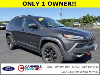 Used 2017 Jeep Cherokee Trailhawk image 1