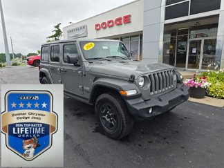 Certified 2021 Jeep Wrangler Unlimited Sport image 1