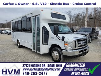 Used 2016 Ford E-450 and Econoline 450 Super Duty w/ Shuttle Bus Prep Package image 1