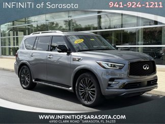 Used 2021 INFINITI QX80 Premium Select w/ Cargo Package image 1