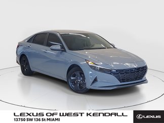 Used 2021 Hyundai Elantra Blue w/ Cargo Package image 1