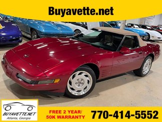 Used 1992 Chevrolet Corvette Convertible image 1