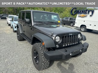 Used 2017 Jeep Wrangler Unlimited Sport w/ Quick Order Package 24S image 1