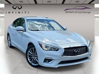 Used 2022 INFINITI Q50 Luxe w/ Cargo Package image 1