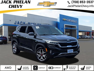 Used 2021 Kia Seltos SX w/ SX Sunroof Package image 1