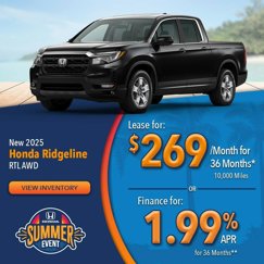 New 2025 Honda Ridgeline Black Edition image 1