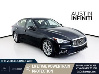 Certified 2021 INFINITI Q50 Luxe w/ Cargo Package image 1