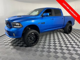 Used 2018 RAM 1500 Sport w/ Hydro Blue Sport Package image 1