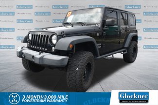 Used 2017 Jeep Wrangler Unlimited Sport w/ Mopar Black Appearance Group image 1