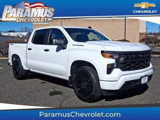 Certified 2024 Chevrolet Silverado 1500 Custom w/ Turbomax Blackout Package image 1
