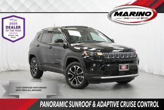 Certified 2022 Jeep Compass Limited w/ Sun and Sound Group image 1