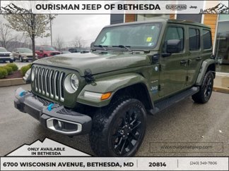 Certified 2022 Jeep Wrangler Unlimited Sahara w/ Cold Weather Group image 1