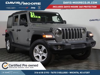 Used 2021 Jeep Wrangler Unlimited Sport image 1