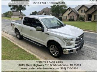 Used 2015 Ford F150 Lariat w/ Equipment Group 502A Luxury image 1