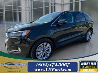 Certified 2022 Ford Edge Titanium w/ Equipment Group 301A image 1