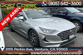 Used 2020 Hyundai Sonata Blue w/ Cargo Package image 1