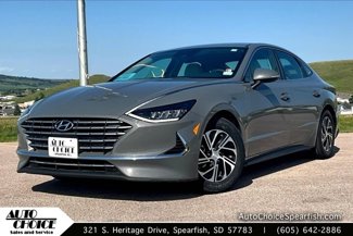 Used 2022 Hyundai Sonata Blue image 1